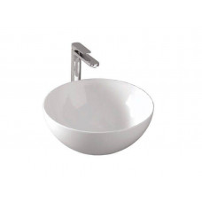 Раковина накладная Artceram La Ciotola 460х460х200 мм белый глянцевый LCL001 01 00