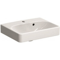 Раковина Geberit Smyle Square 45х36 см с отверстием под смеситель 500.222.01.1