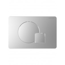 Панель смыва KDI QC Хром матовый 162x244 мм KDI-0000068
