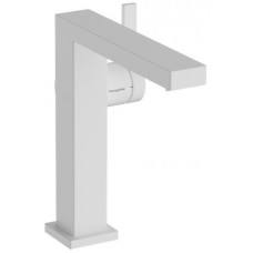 Смеситель для раковины hansgrohe Tecturis E 173 мм Г-излив CoolStart PushOpen белый матовый 73040700 Смеситель для раковины hansgrohe Tecturis E 173 мм Г-излив CoolStart PushOpen белый матовый 73040700