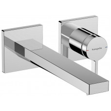 Смеситель для раковины hansgrohe Tecturis E 225 мм настенный на 2 отверстия внешняя часть 73051000 Смеситель для раковины hansgrohe Tecturis E 225 мм настенный на 2 отверстия внешняя часть 73051000