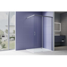 Душевая перегородка раздвижная Aquanet Walk In 1200x2000 мм профиль оружейная сталь стекло прозрачное 5/6 мм AQ.WISL.120.1GM Душевая перегородка раздвижная Aquanet Walk In 1200x2000 мм профиль оружейная сталь стекло прозрачное 5/6 мм AQ.WISL.120.1GM