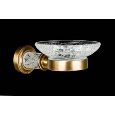 Мыльница подвесная Boheme Murano Cristal бронза 10903-CRST-BR