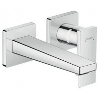 Смеситель для раковины Hansgrohe Metropol настенный внешняя часть излив 165 мм хром 32525000