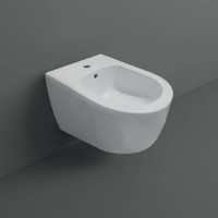 Биде подвесное Simas Trevi 56.5х37.5 см 1 отверстие белое TRV19 bi