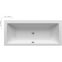 Ванна акриловая RAVAK Formy 01 170х75 см C691000000