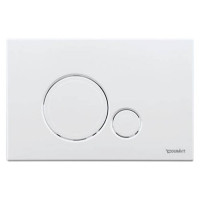 Клавиша смыва Duravit DuraSystem Beta 120 пластик белый WD5010011000/WF5120011010