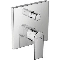 Смеситель для ванны hansgrohe Vernis Shape однорычажный скрытый монтаж хром 71468000