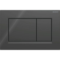 Клавиша смыва Geberit Sigma30 для двойного смыва квадратная черный матовый 115.883.DW.1