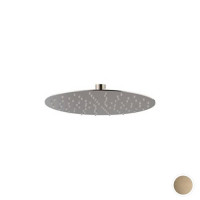 Верхний душ Newform X-STEEL 316 25 см без кронштейна G1/2 PVD Brushed pale gold 29392X.59.098