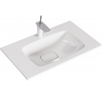 Раковина AQUATON Malaga 750 755х460х180 мм литьевой мрамор Mal.75.04.D