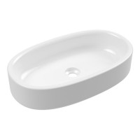 Раковина Ceramica Alice IDILLA 60х35х13 см накладная белый глянцевый 48230101