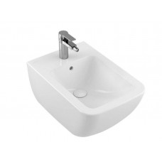 Биде подвесное Villeroy & Boch Venticello 375х560х285 мм CeramicPlus альпийский белый 441100R1