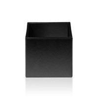 Коробка Decor Walther Brownie BOD1 13х13х12.5 см настольная черная кожа 0930860