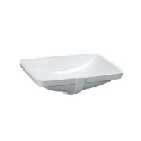 Раковина Laufen Pro S 49x36x17 см встраиваемая снизу белый 8.1196.1.000.109.1
