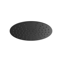 Верхний душ Plumberia Selection IXO 25 см черный матовый SAT3174NO