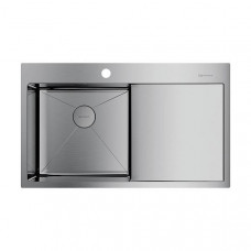 Кухонная мойка Omoikiri Akisame 86-L-IN 86x51 см нержавеющая сталь 4993760