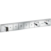 Термостат скрытого монтажа Hansgrohe RainSelect для 5 потребителей хром 15358000