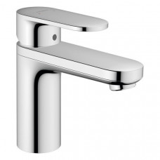 Смеситель для раковины Hansgrohe Vernis Blend 100 однорычажный со сливным гарнитуром хром 71571000 Смеситель для раковины Hansgrohe Vernis Blend 100 однорычажный со сливным гарнитуром хром 71571000