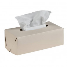Салфетница ADJ Kleenex 23х12х7.5 см панна котта/белый 0016.16/10