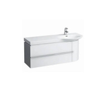 Тумба с раковиной Laufen Palace 1200x460 мм 1 отверстие белый матовый 8.1670.5.000.104.1 / 4.0160.2.075.463.1