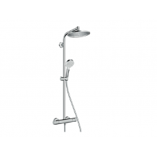 Душевая стойка с термостатом Hansgrohe Crometta S 240 1jet хром 27268000