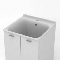 Раковина Kerasan Aquadom 60х60 см 1 отверстие белый 029401.1