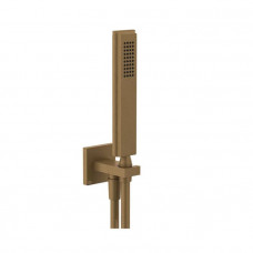 Гигиенический душ Gessi Eleganza со шлангом 150 см и держателем Antique Brass 46123#713 Гигиенический душ Gessi Eleganza со шлангом 150 см и держателем Antique Brass 46123#713