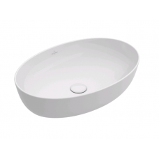 Раковина накладная Villeroy & Boch Artis 610х410х125 мм альпийский белый 41986101