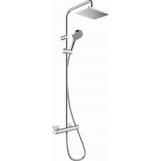 Душевая система для душа Hansgrohe Vernis Shape с термостатом 230х170/100 мм 26286000