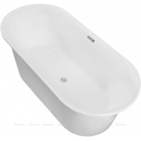 Ванна акриловая Aquanet Family Smart 1700x780 мм со сливом-переливом белый матовый 88778-MW