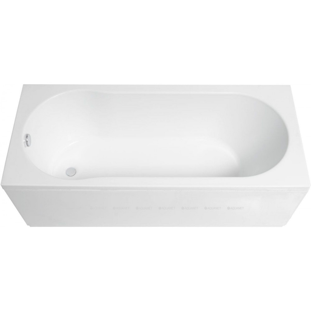 Акриловая ванна Aquanet Light 160x70 с каркасом и сливом-переливом 00243871