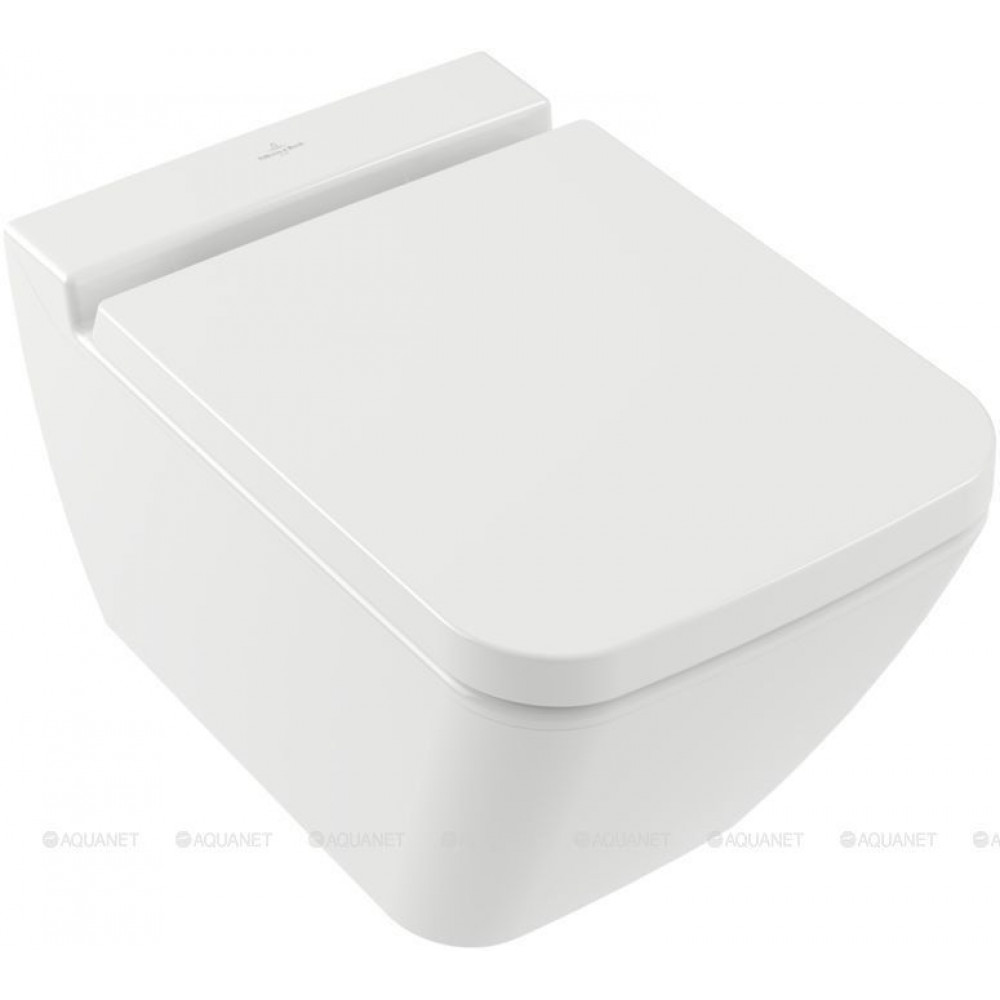 Унитаз подвесной Villeroy & Boch Finion CeramicPlus 375x560 мм без сиденья 4664R0R1