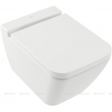 Унитаз подвесной Villeroy & Boch Finion CeramicPlus 375x560 мм без сиденья 4664R0R1