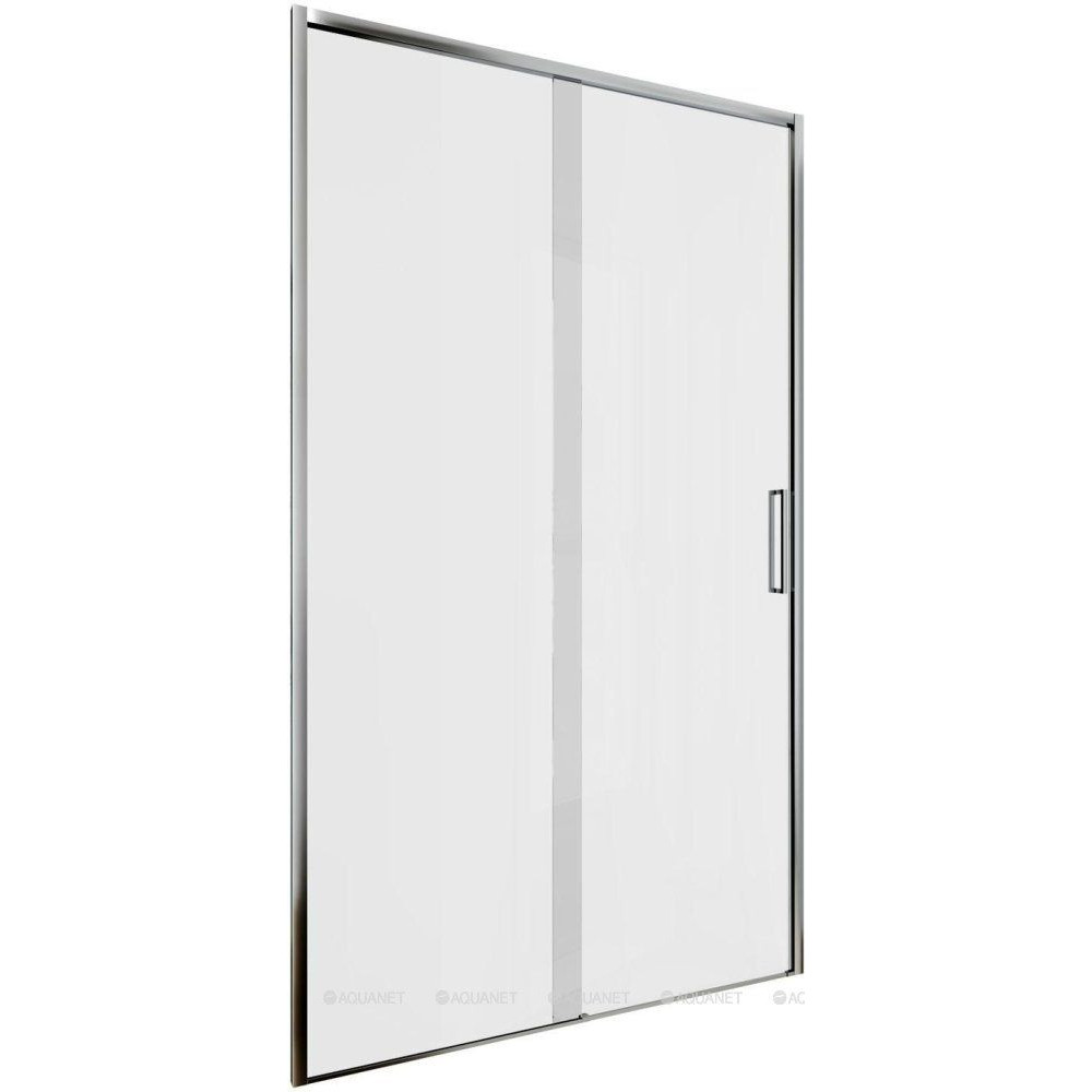 Душевая дверь в нишу Aquanet Pleasure Evo 1100 мм хром Easy Clean AE65-N110-CT