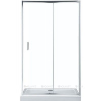 Душевая дверь Aquanet SD-1200A 120x190 см стекло 5 мм прозрачное SD-1200A
