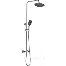 Душевая система Haiba HB24615 с изливом и тропическим душем хром HB24615 Душевая система Haiba HB24615 с изливом и тропическим душем хром HB24615