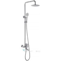 Душевая система Haiba HB24806 с изливом и тропическим душем хром HB24806