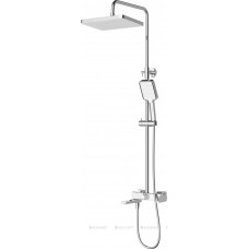 Душевая стойка со смесителем и изливом BelBagno Ardente хром ARDENTE-VSCM-CRM Душевая стойка со смесителем и изливом BelBagno Ardente хром ARDENTE-VSCM-CRM