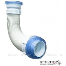 Гофра для унитаза Bettoserb d80-110 мм белая 140501