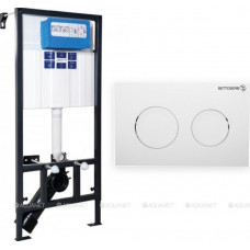 Комплект инсталляции Bettoserb Sava Fix Slim с клавишей смыва Sitnica белый глянец SET40006466 Комплект инсталляции Bettoserb Sava Fix Slim с клавишей смыва Sitnica белый глянец SET40006466