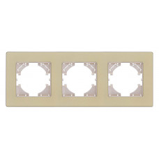 Рамка на 3 поста Kollinger Eleganz Acryl EA3GD