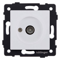 ТВ-розетка без рамки Kollinger  REA-007WM