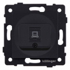 Розетка Ethernet RJ-45 без рамки Kollinger  REA-018BM