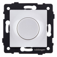 Диммер проходной без рамки Kollinger  REA-048WH