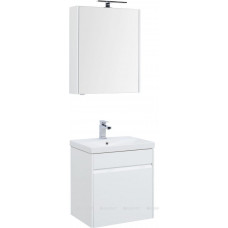 Набор мебели для ванной Aquanet Palermo 60 (Moduo) белый глянец 00254720 Набор мебели для ванной Aquanet Palermo 60 (Moduo) белый глянец 00254720