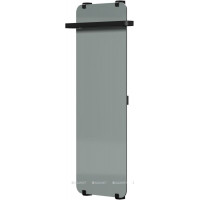 Полотенцесушитель Allen Brau INFINITY 1200х440 мм зеркало с рейлингом 2.0 и креплением черный браш 00325659