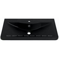Раковина BelBagno Aster 1000x450 мм искусственный камень черная BB1000/450-LV-ART-AST-NERO