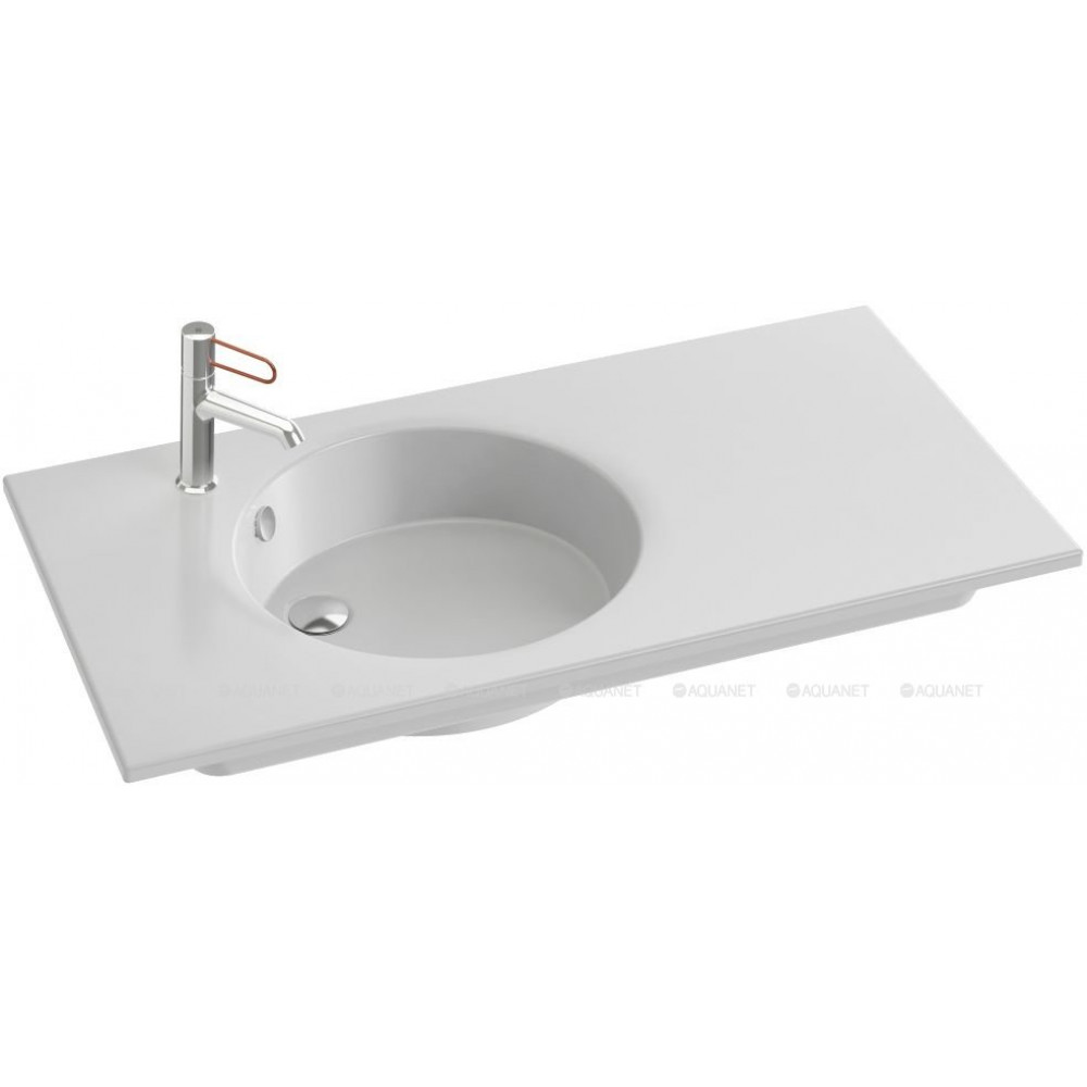 Раковина Jacob Delafon Odeon Rive Gauche 100 см шлифованная снизу EXAU112-Z-00