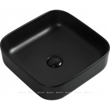 Раковина накладная Aquanet CITY-1-MB 385х385х140 мм черный матовый 00245837 Раковина накладная Aquanet CITY-1-MB 385х385х140 мм черный матовый 00245837